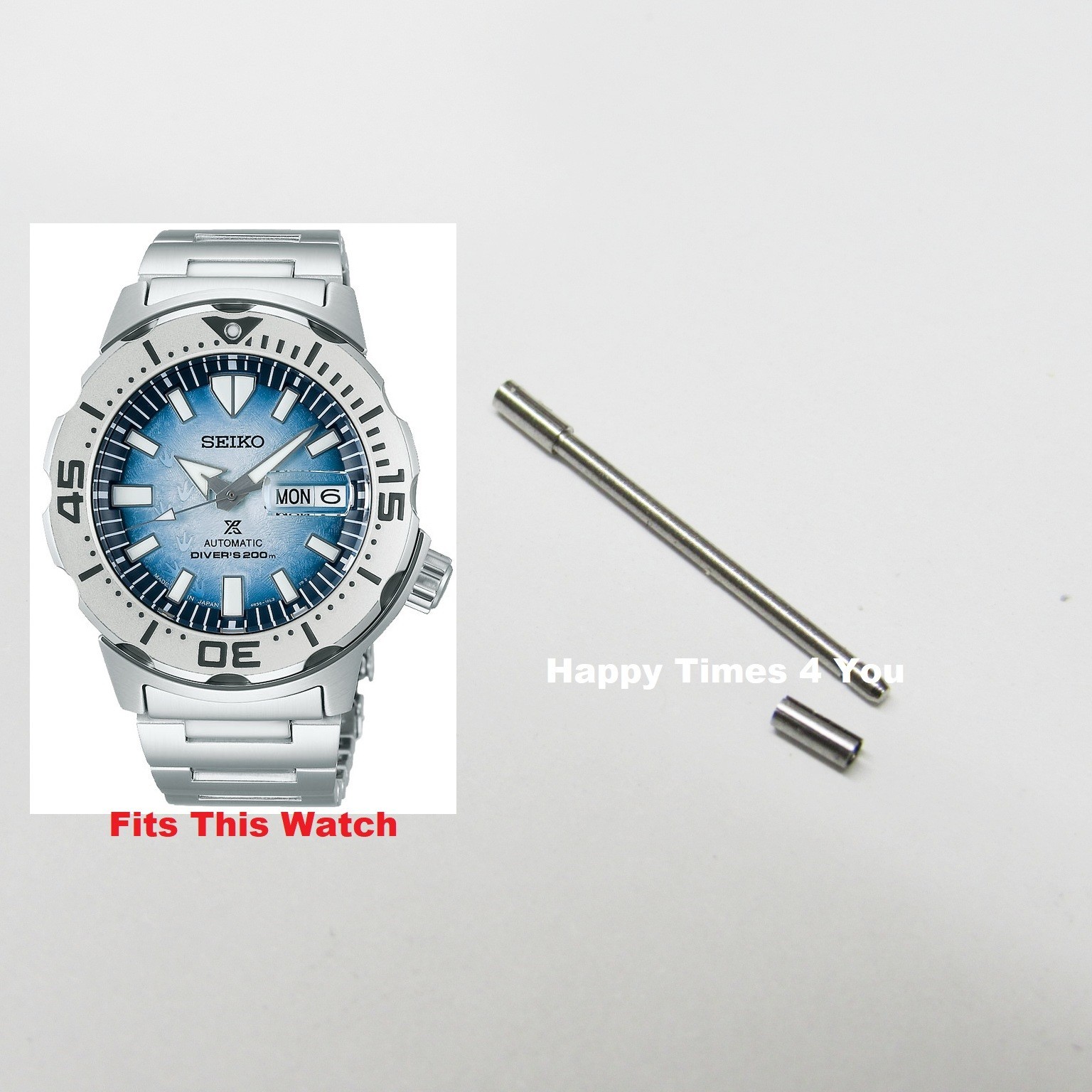 Seiko Prospex Watch 3mm Tube and Dual Pin For Sizing Link MOJTAJLK