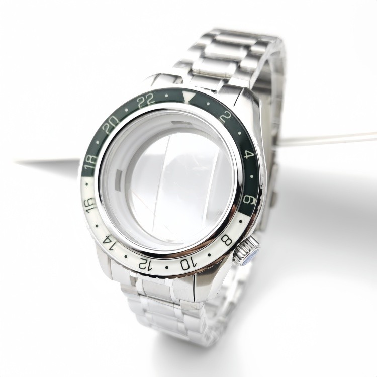 NH35 case 44mm sapphire glass for NH34/NH35/NH36 movement watch accessories