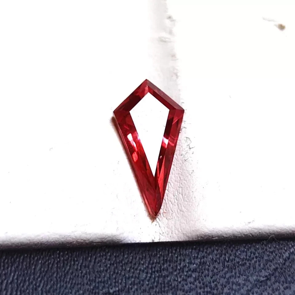 Padparadscha Sapphire 10.00 Ct+ Kite Cut Natural Sri Lanka Loose Gemstone