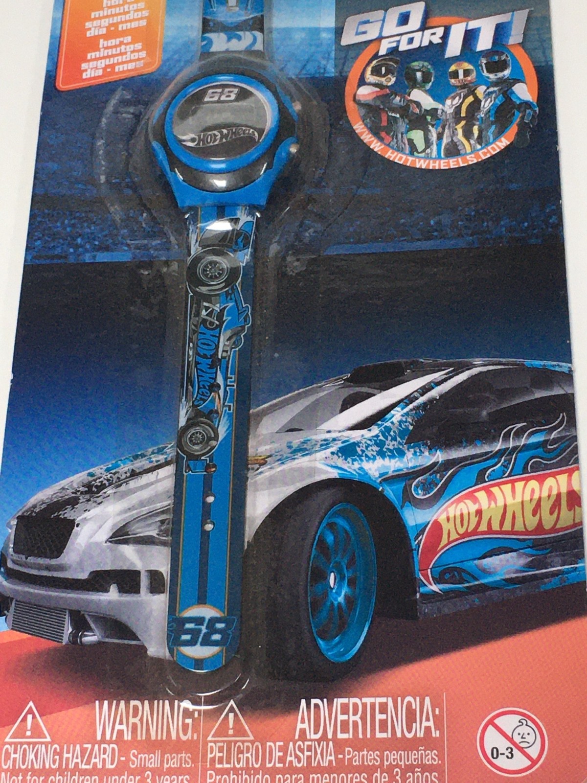 Collectors Item, Or Just Wear & Enjoy: Circa 2014 *Hot Wheels Digital Watch: New