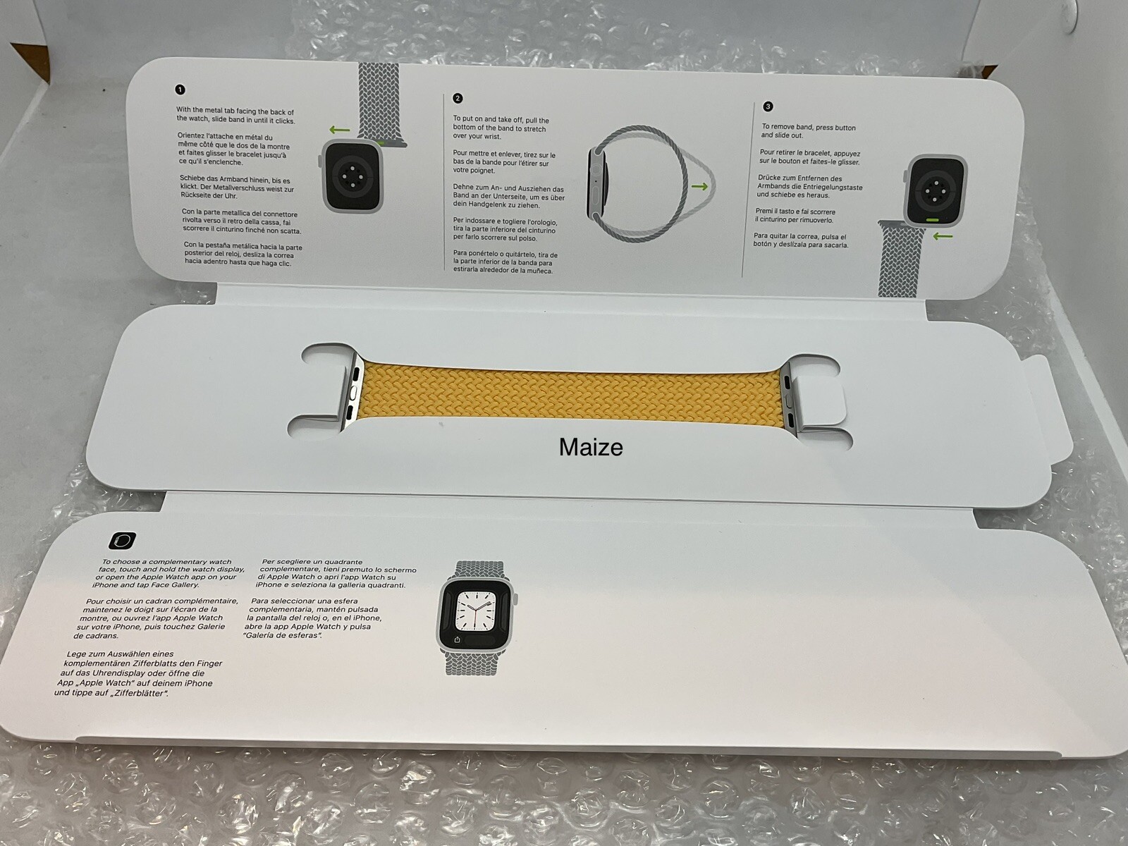GENUINE APPLE BRAIDED SOLO LOOP STRAP 38MM/40MM/41MM/44MM/45MM/49MM OFFICIAL