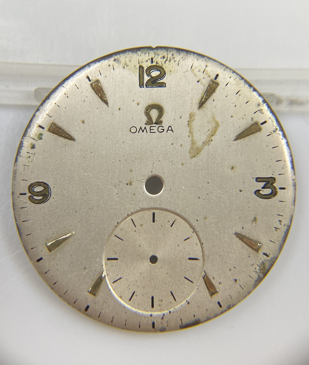 Original Vintage Omega Cal. 260/261/262/265/266/267 Silver/Gold 29.8mm Dial