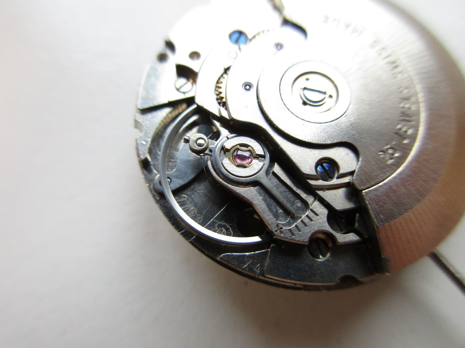 ETA cal. 2783 Swiss automatic 25 jewels watch movement – white date at 3