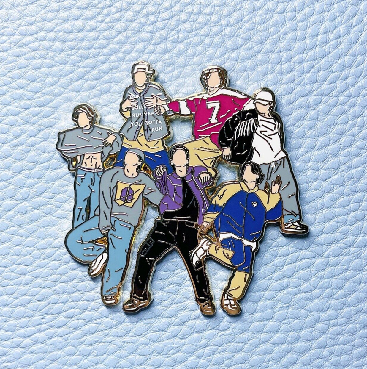 BTS 🔥 Run BTS Dance Practice Enamel Pin 🔥 Choreography YTC Proof 🔥 Busan