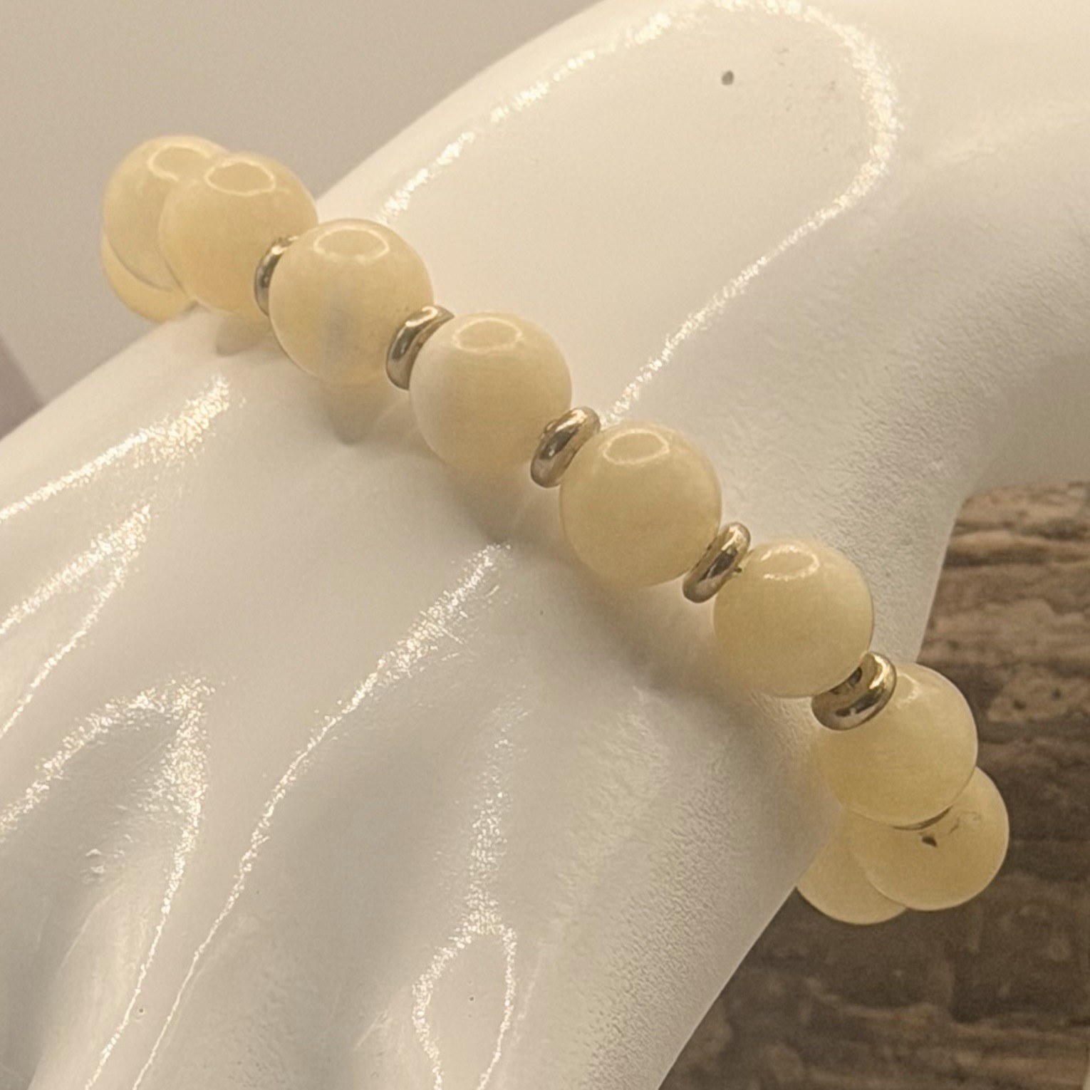 Solar Plexus Chakra Bracelet M/L 7″/8″