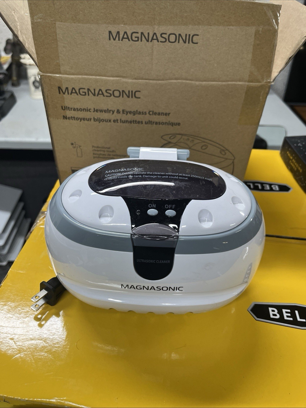 Magnasonic CD2800 Ultrasonic Cleaner Jewelry Eyeglasses Cleaning Machine NEW