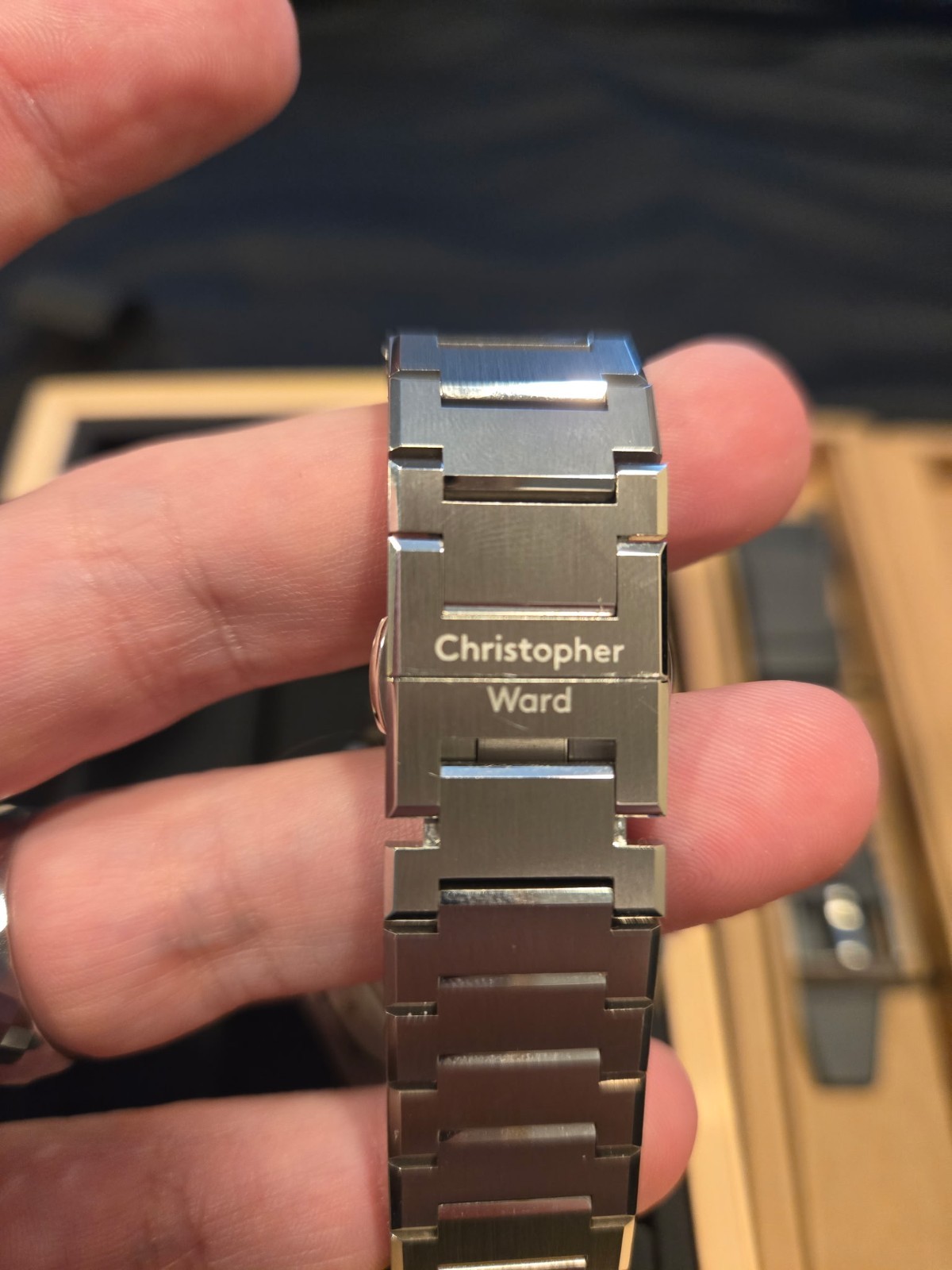 Christopher Ward The Twelve 40mm White Automatic Steel + 3 Straps Full Set (New)