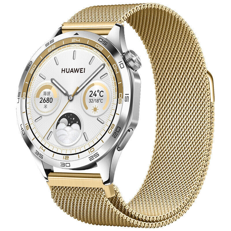 For Garmin Venu 3S/2S/Vivoactive 4S 3S/Forerunner 255S 265S Metal Strap Band