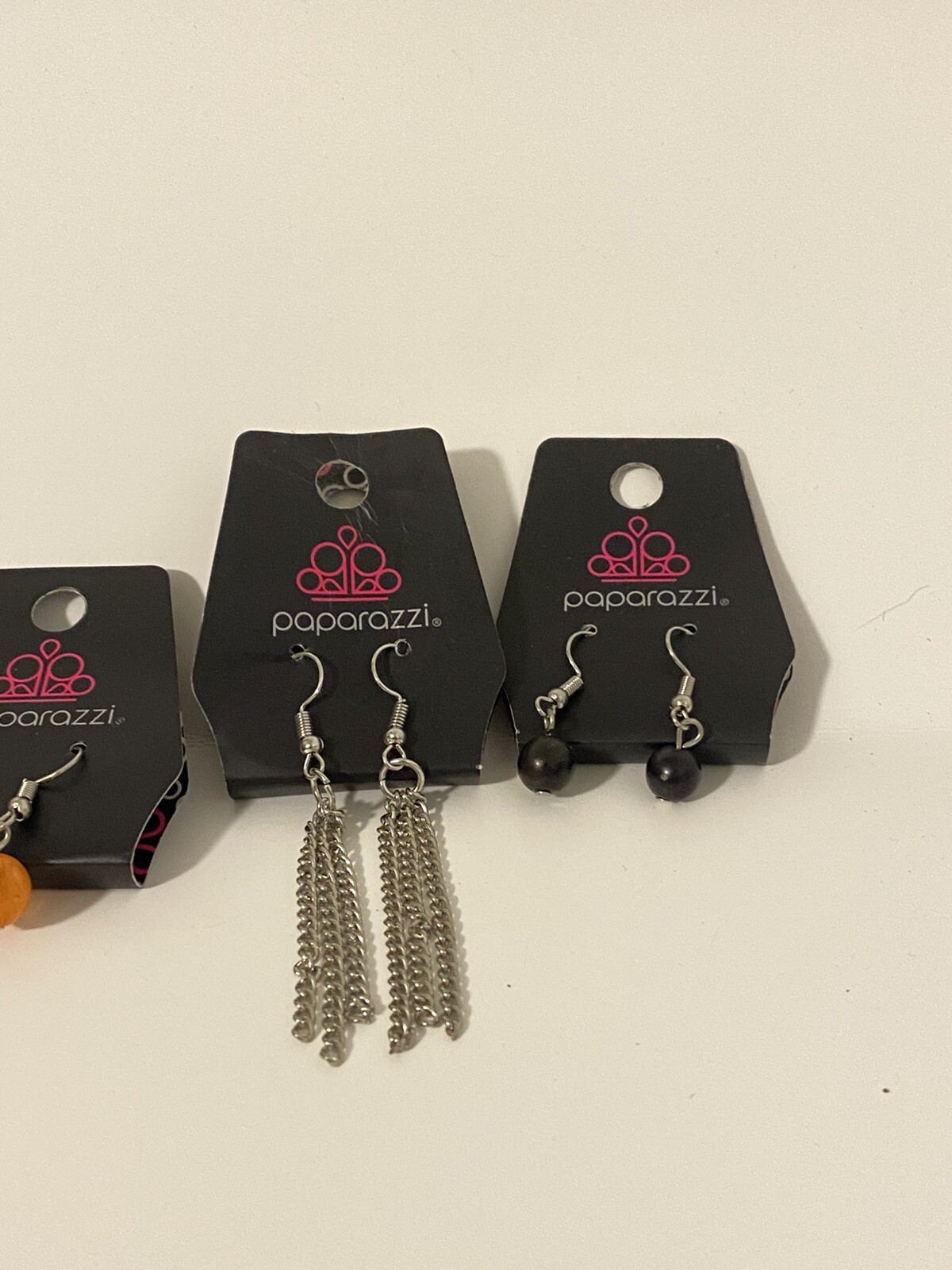 6 pc paparazzi jewelry lot all earrings. Lead and nickel free. pearlescent,bead
