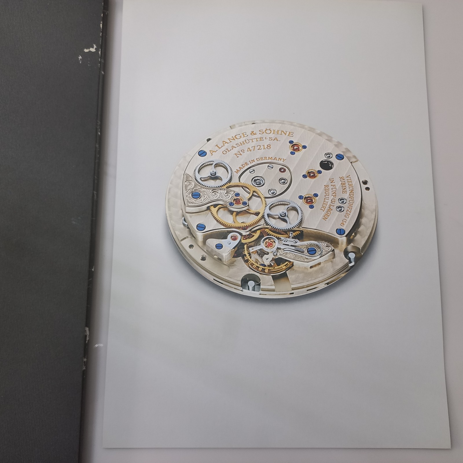 Rare 2005 A. Lange & Söhne Lange 1 Time Zone Press Kit & Technical Drawings