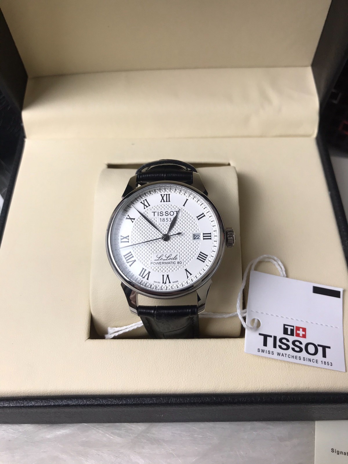 TISSOT Le Locle Automatic Watch 316L Stainless Steel Sapphire Style Men’s
