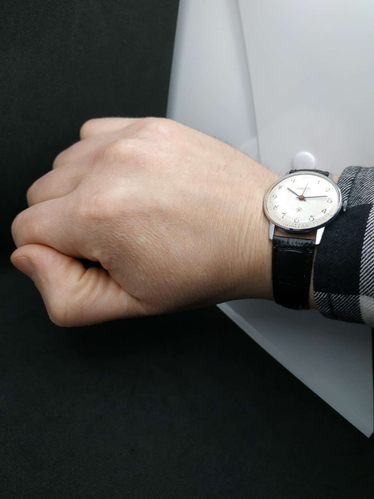 Men’s Vintage Dress Watch Raketa made in USSR Mechanical 2609.HA Retro Soviet ☭