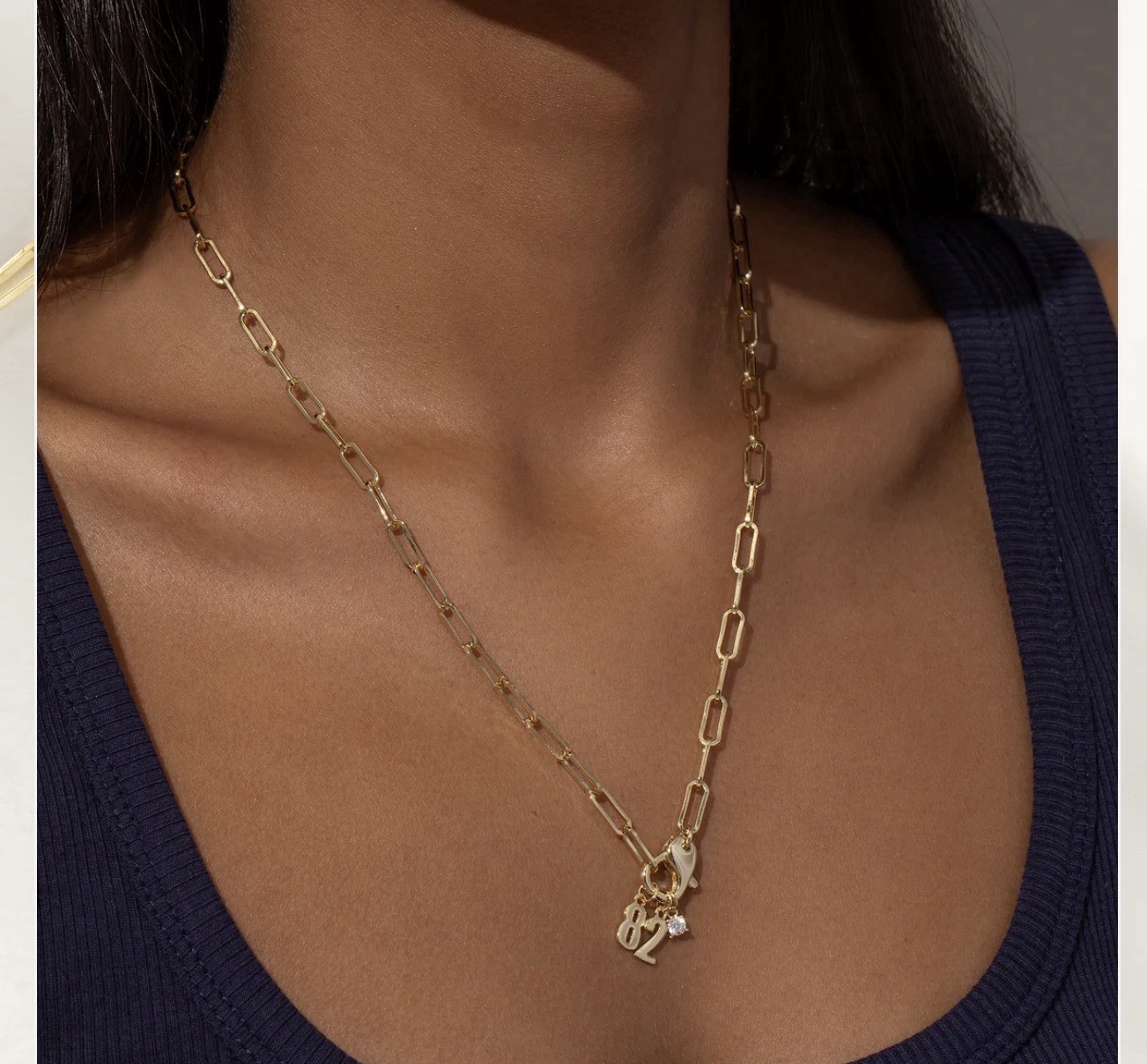 Uncommon James Necklace Star player With Charms 2,3, & 5