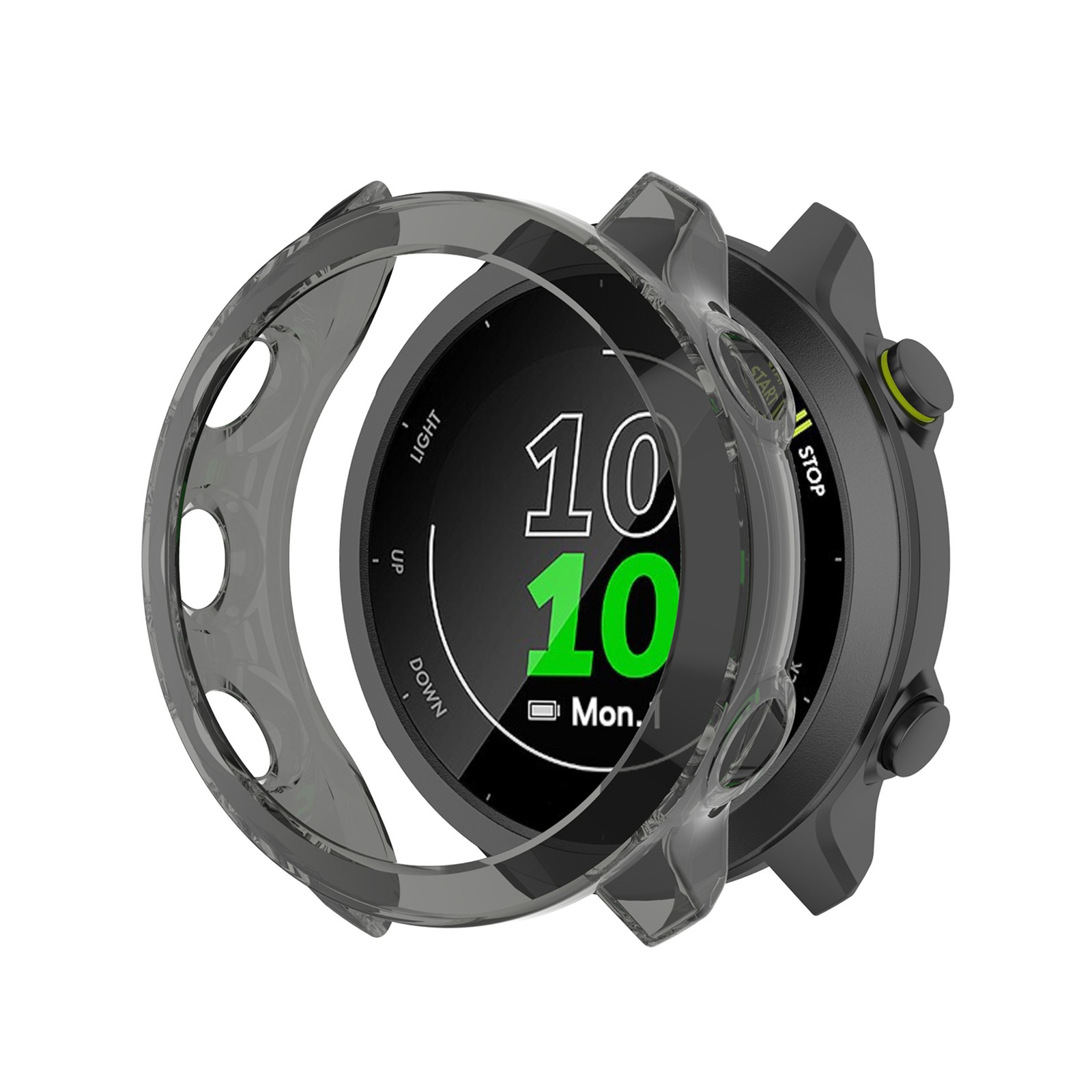 TPU Hollow Half-inclusive Protective Cover Shell for Garmin Forerunner 55/158