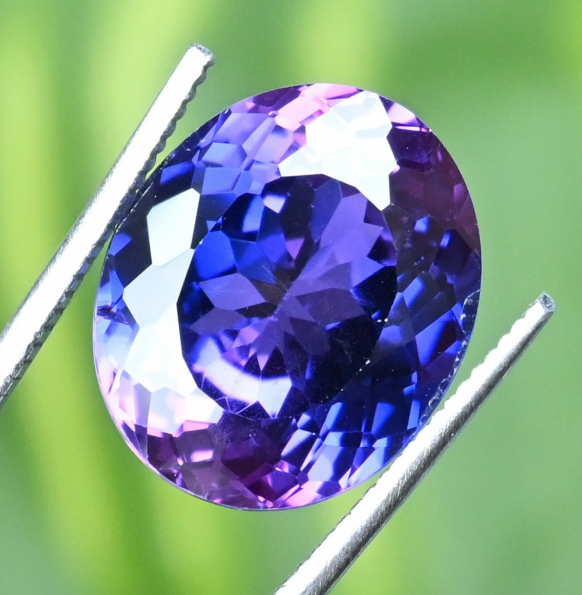 16.55 Ct Natural Boysenberry Sapphire Oval Certified Flawless Loose Gemstone