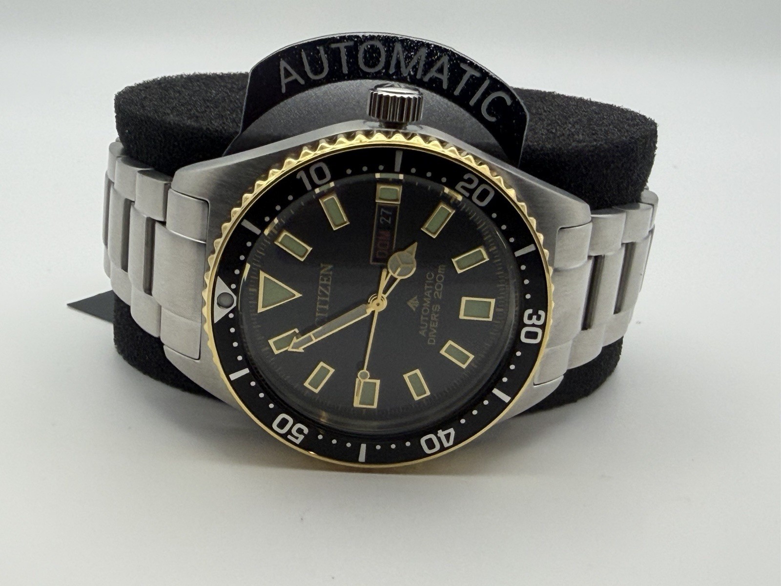 Citizen Promaster NY0125-83E Auto Diver 200M NWT Display Cylinder Full Set