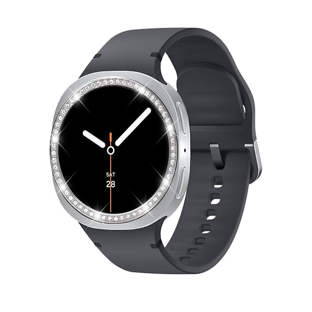 Metal Case Diamond Bezel Frame Cover For Samsung Galaxy Watch 8 7 6 5 4 40/44MM