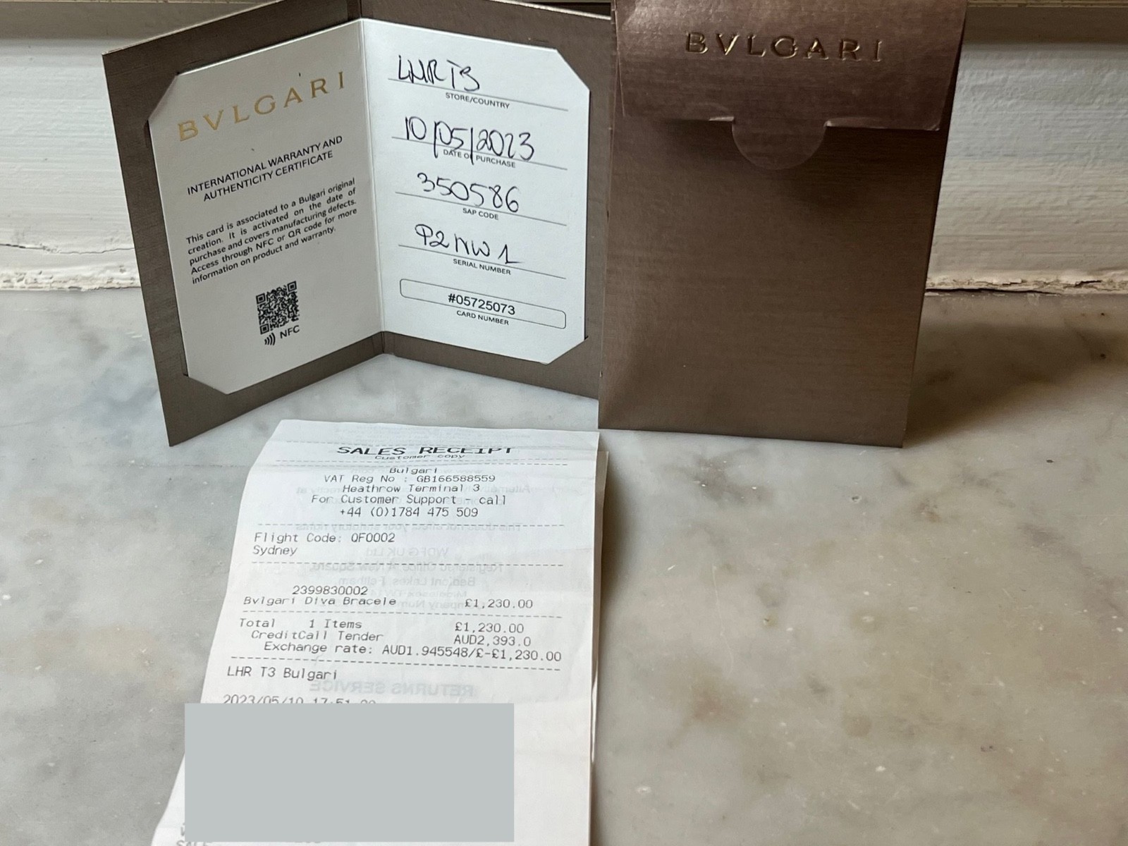 Authentic Bvlgari Divas’ Dream 18ct Rose Gold Pearl Bracelet 3.93g RRP $2,820*