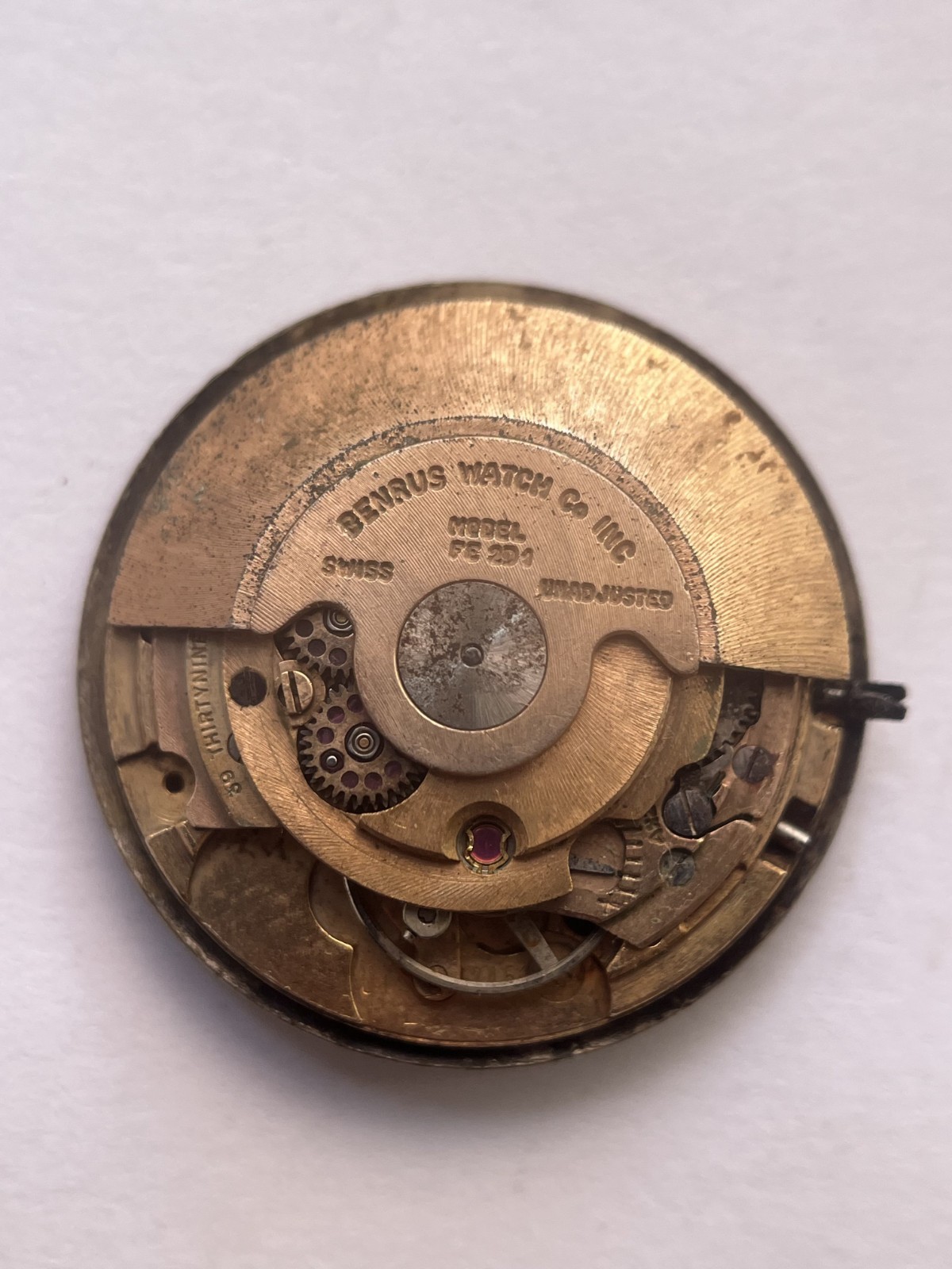 VTG Swiss ETA Movement Lot 1113 2472 2879 2451 Benrus Atlantic Camy For Parts