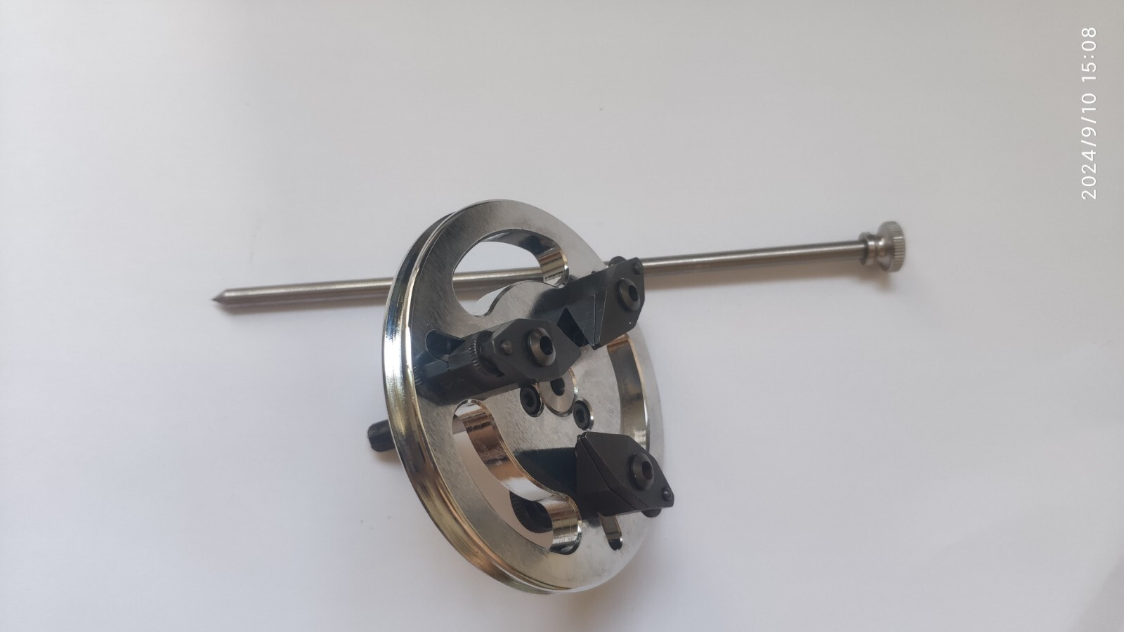 3 Jaw Face Plate Disk Chuck Fits 8.0mm Watchmaker Lathe New 1pc