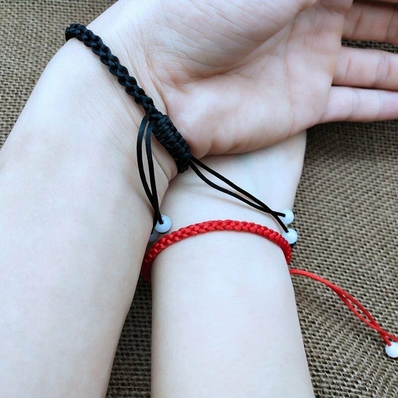 Simple Ethnic Tibetan Woven Amulet Bracelet Bangle For Women Men Handmade Rope