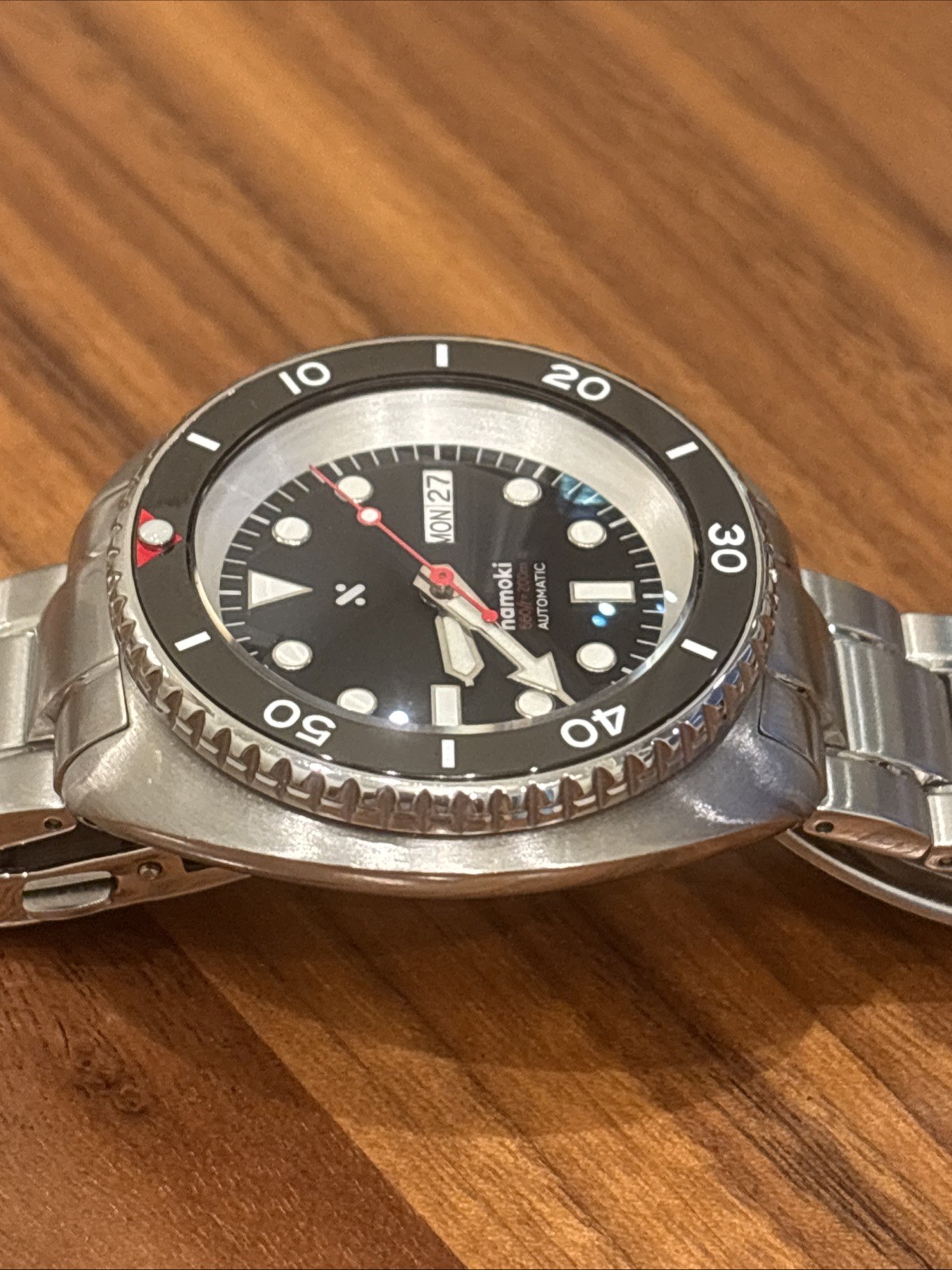 Custom NH36 Watch | Namoki Dial | Dagaz Bezel Insert | Domed Sapphire