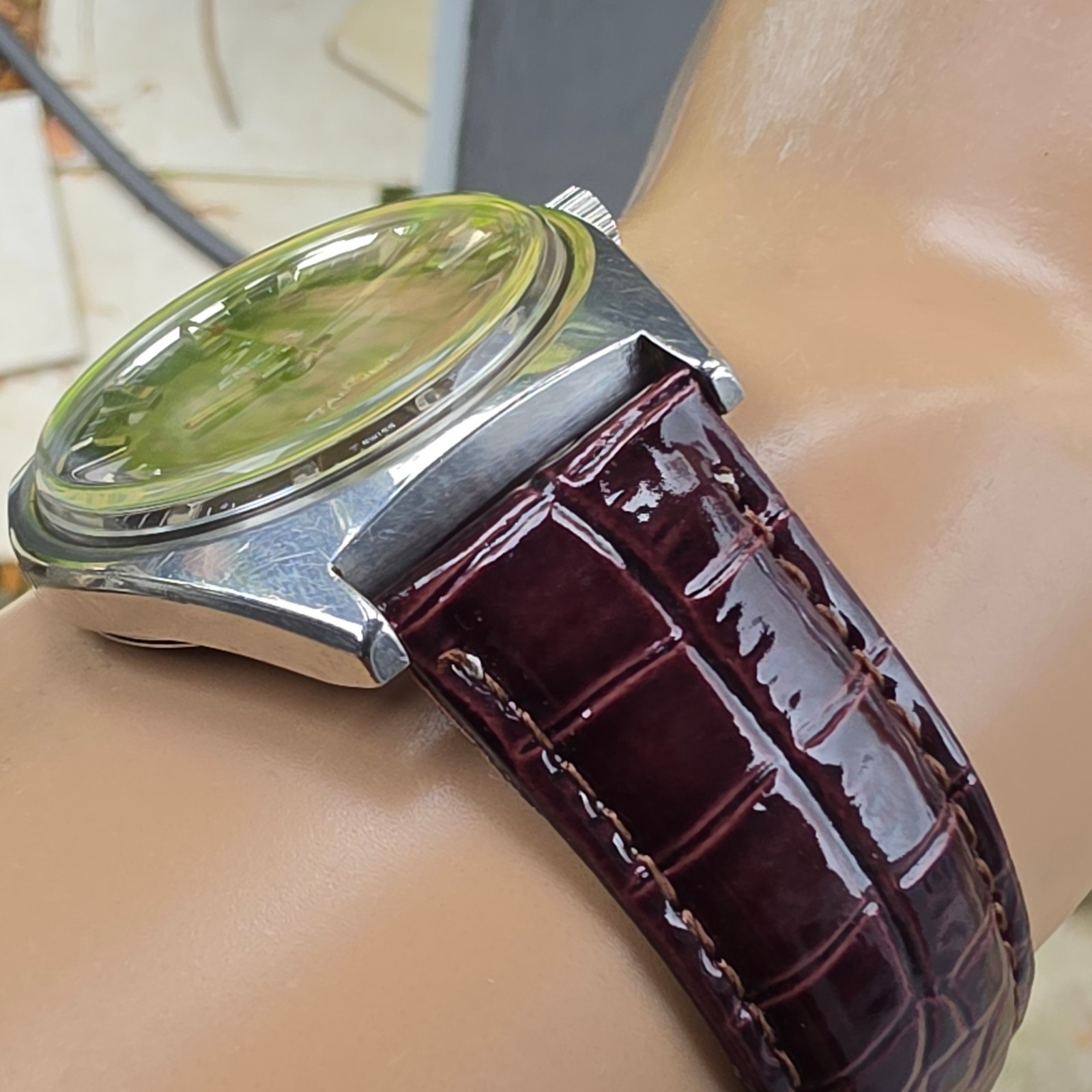 Vintage ENICAR Ocean Pearl men’s manual wind watch AR-160 SWISS MADE 1970s