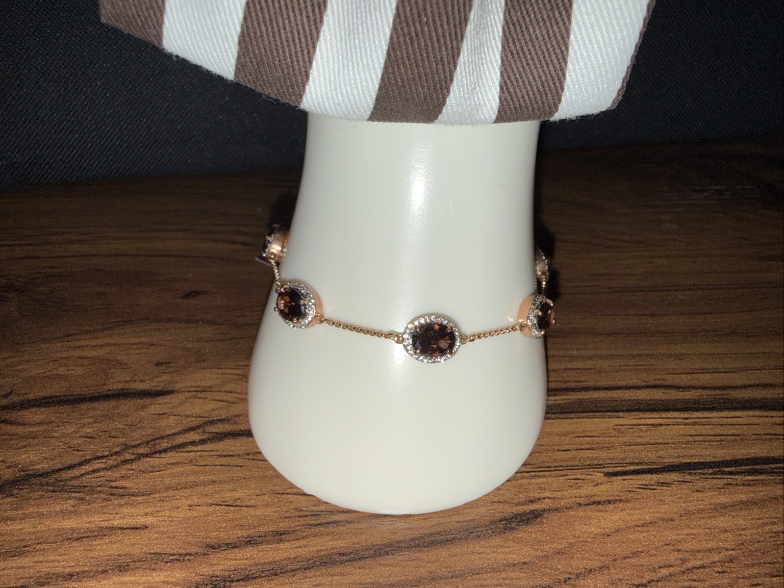 Henri Bendel Luxe Oval Halo Bolo Slider Bracelet