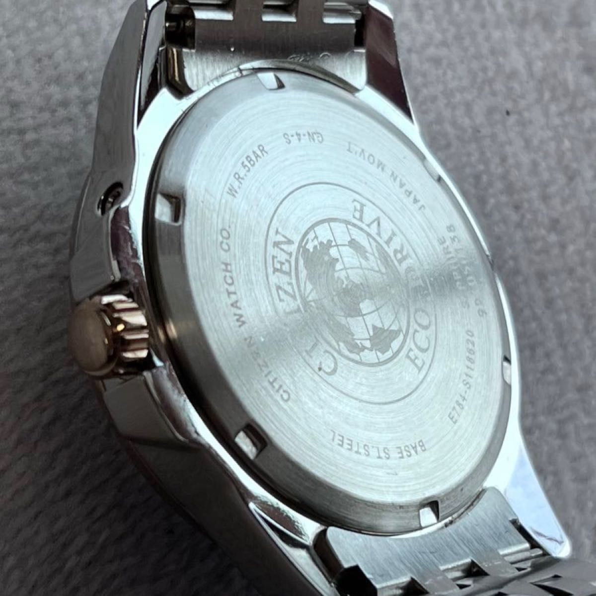Working Item CITIZEN EcoDrive WorldTime E784 S118620 Gray x Gold