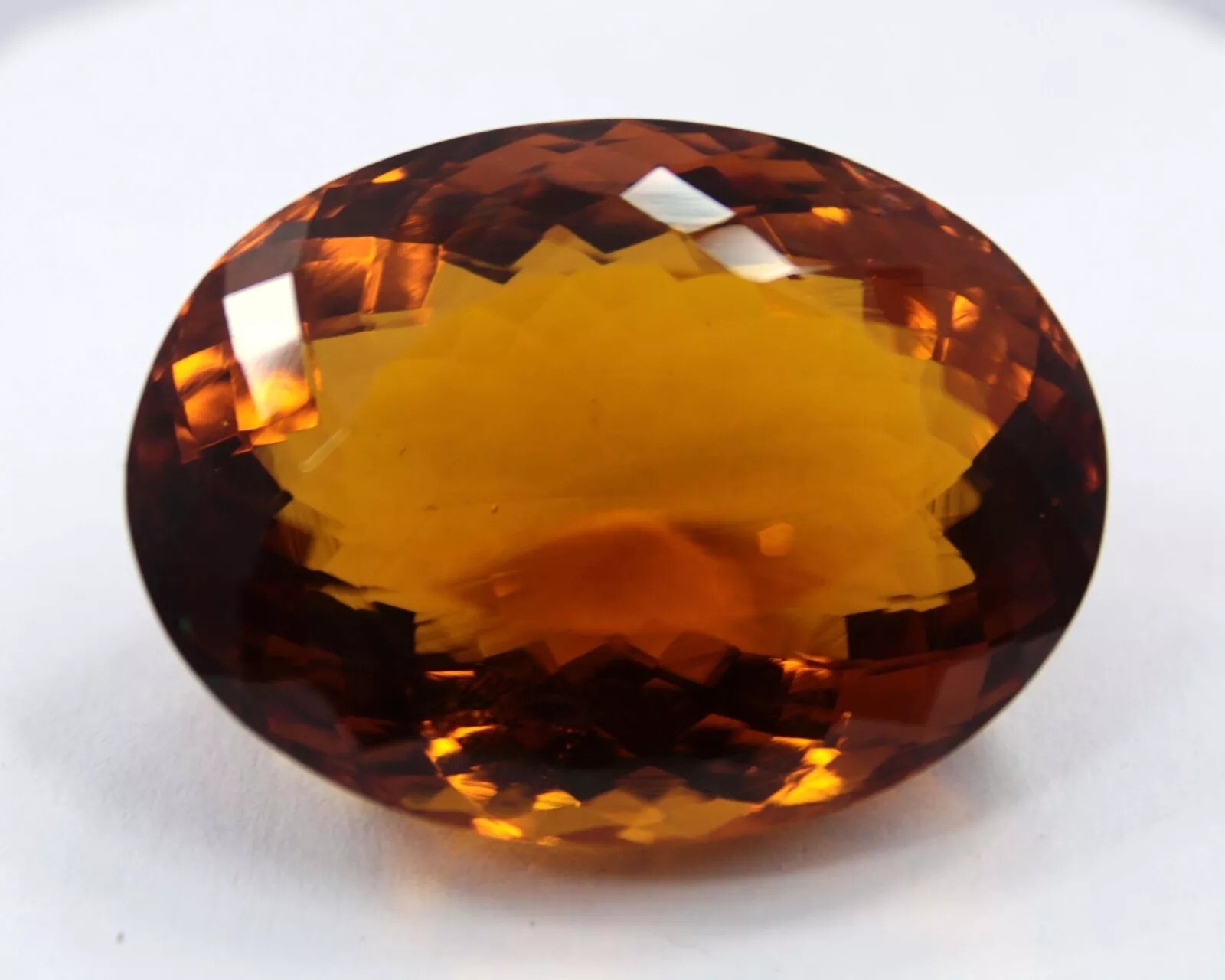 Natural EGL Certified Oval Cut Imperial Topaz 195 Ct A++Brazilian Loose Gemstone