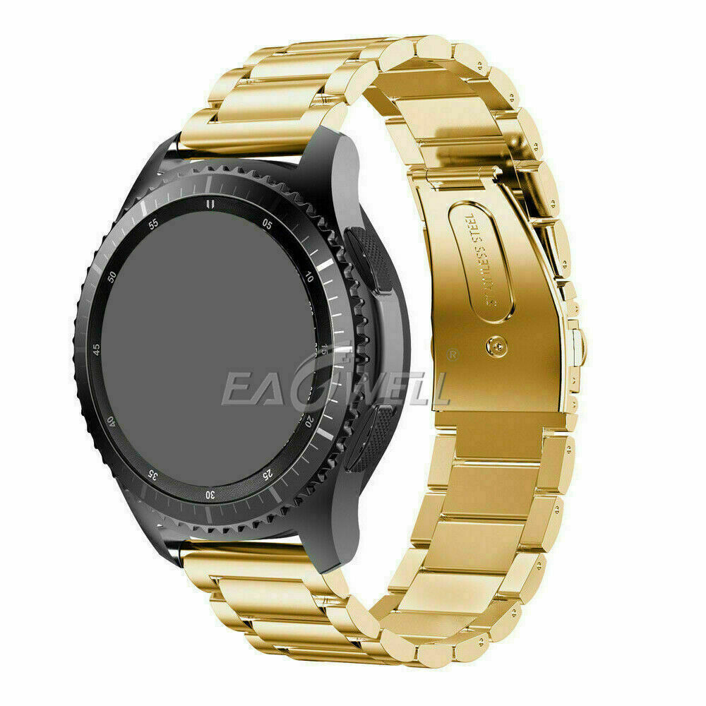 For Huami Amazfit GTR 47mm Light Solid Stainless Steel Watch Band Strap Bracelet