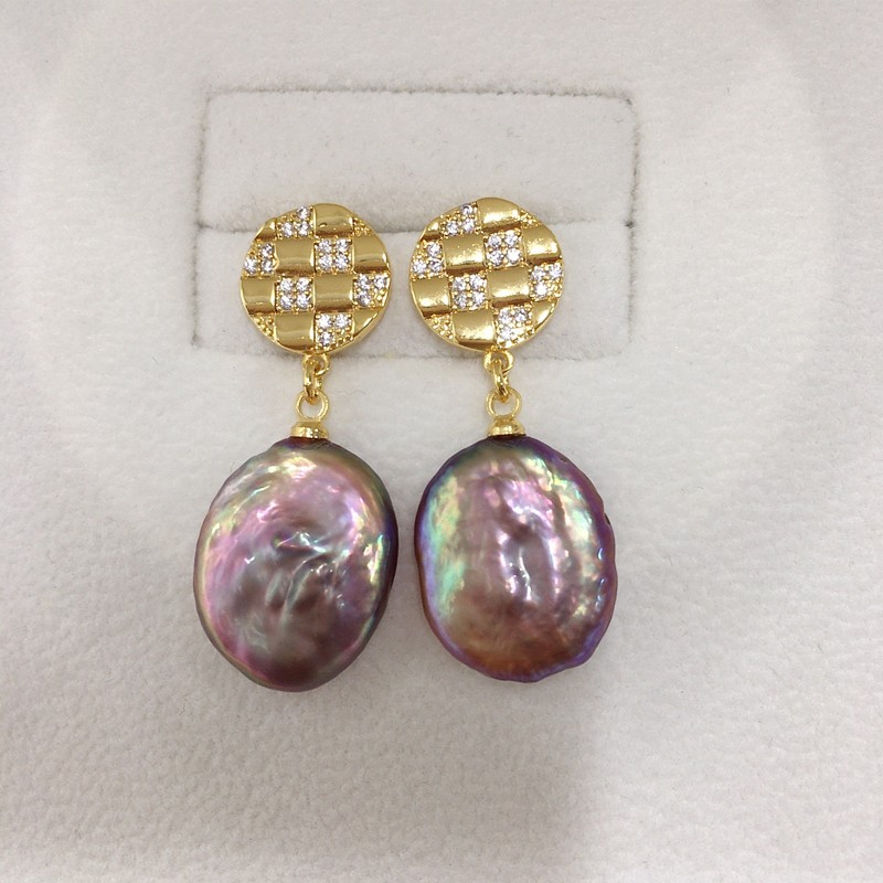 Pearl earrings , Silver Earrings , handmade earrings for women, AAAAA quality