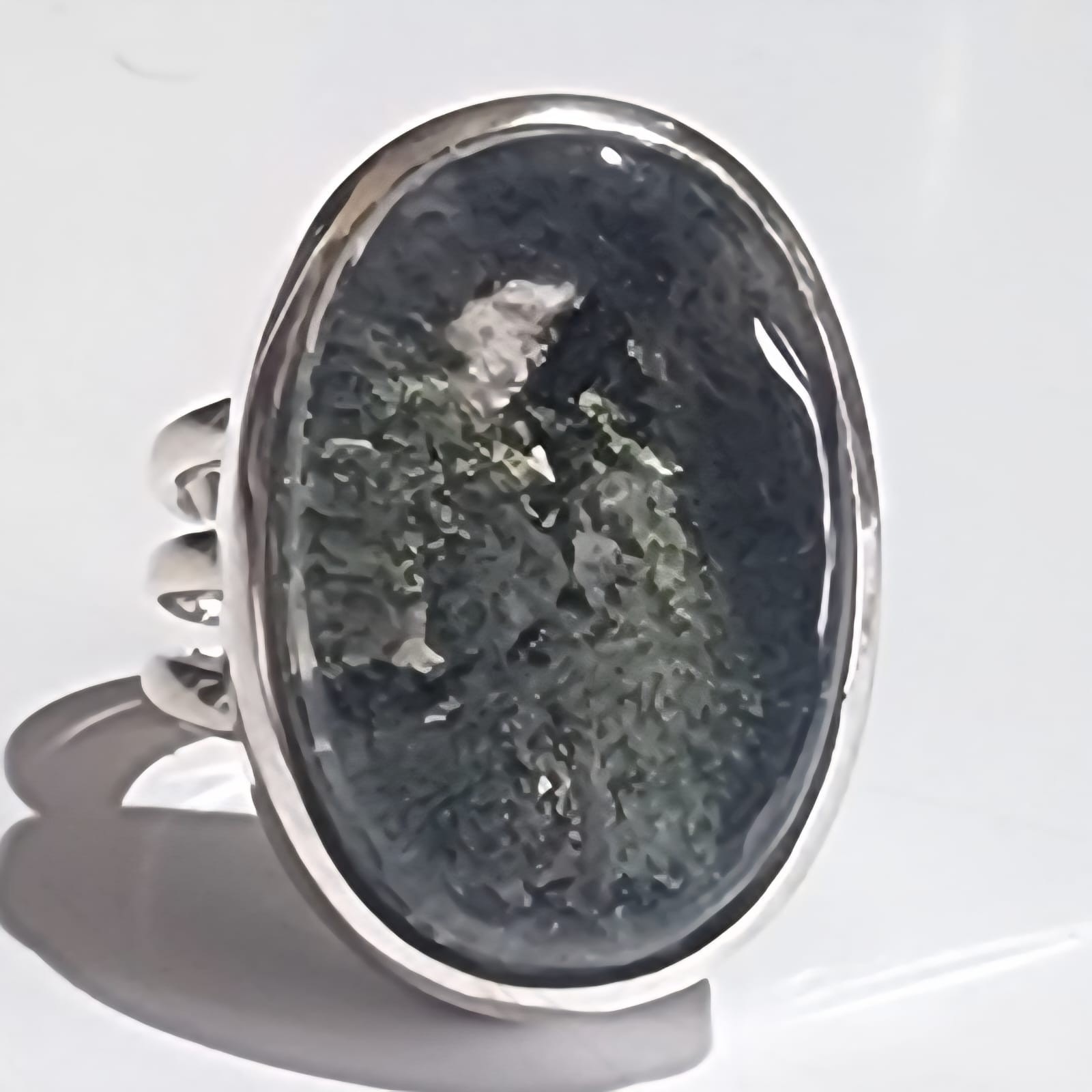 GARDEN QUARTZ NATURAL GEMSTONE 925 STERLING SILVER HANDMADE JEWELRY RING 3 TO 12