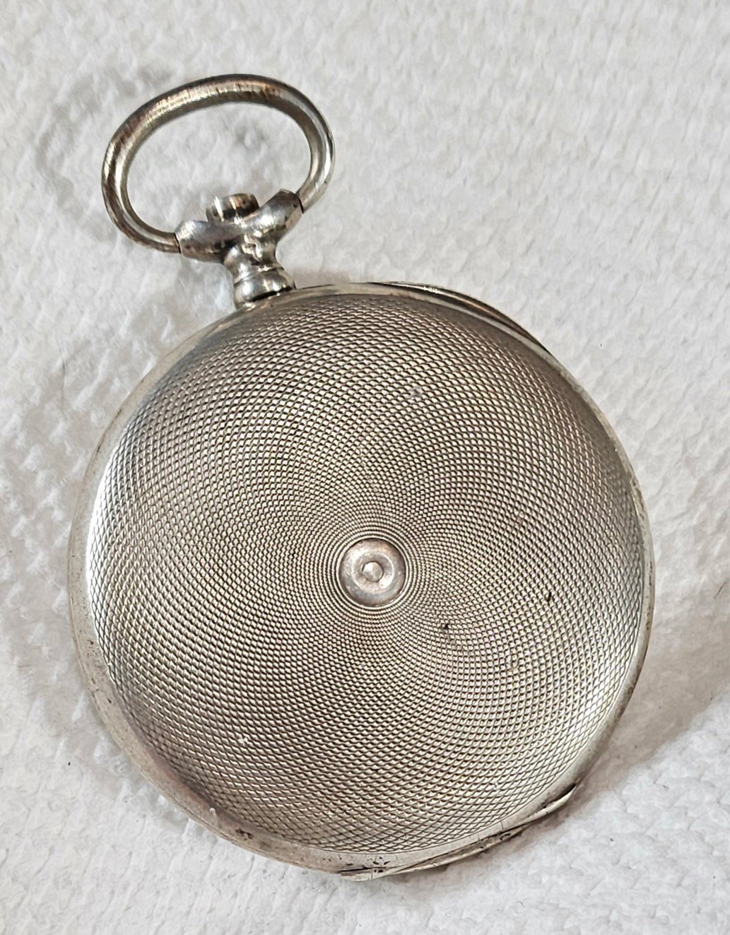 Vintage 16s Longines 800 Silver Hunter Pocket Watch Case