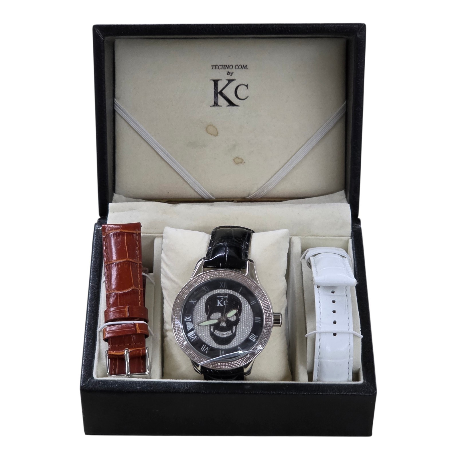 Techno Com By KC Skull and Diamond With Box And Extra Bands