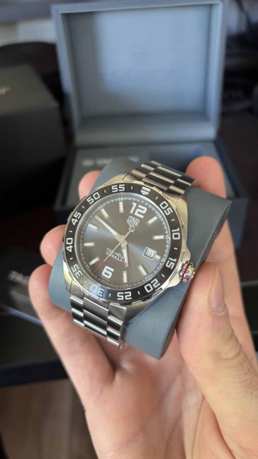 TAG Heuer Formula 1 Men’s Black Watch – WAZ2011 FULL SET BOX & PAPERS