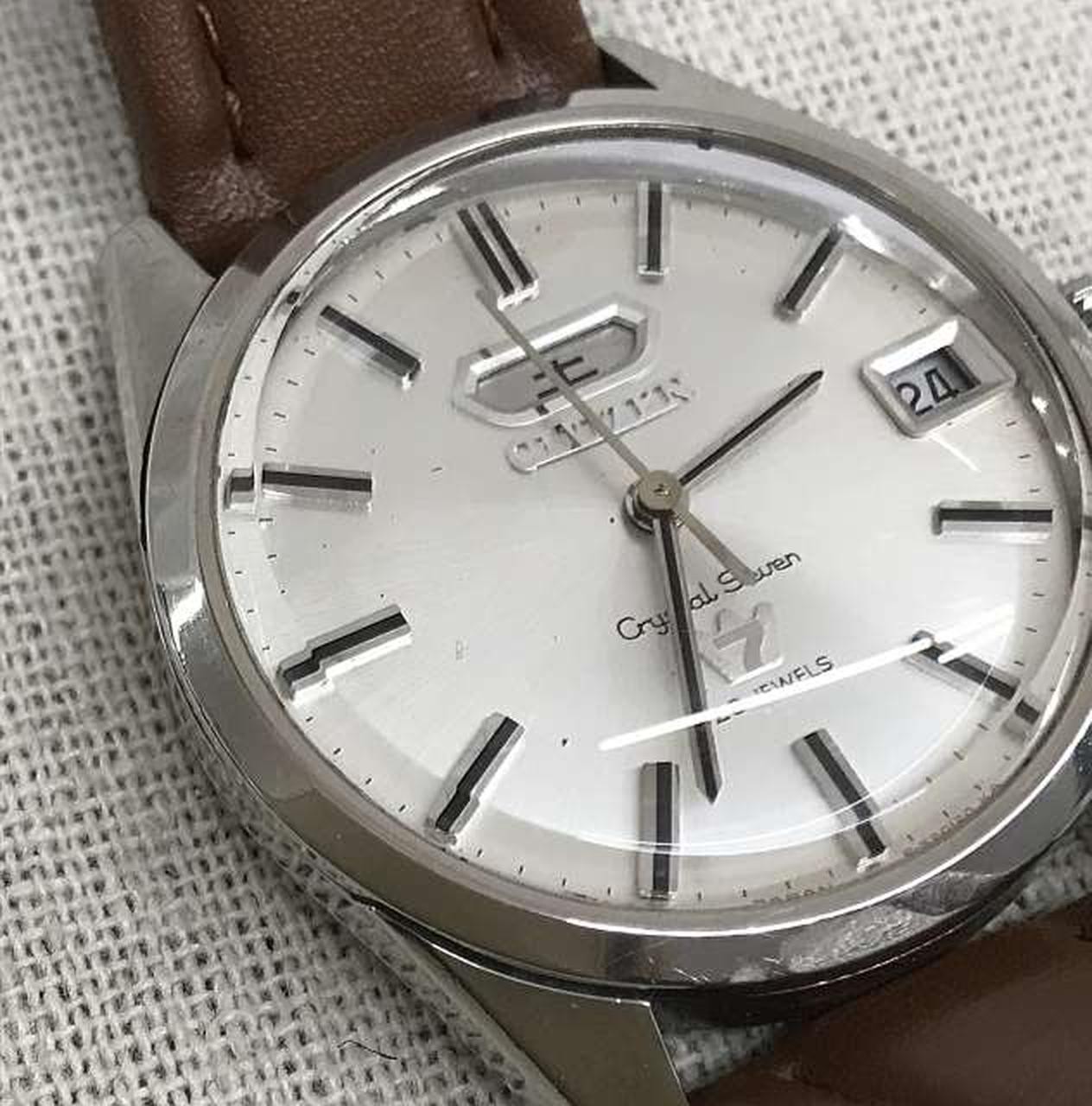 Automatic Wristwatch Model Number 4 520122 T CITIZEN CRYSTAL SEVEN