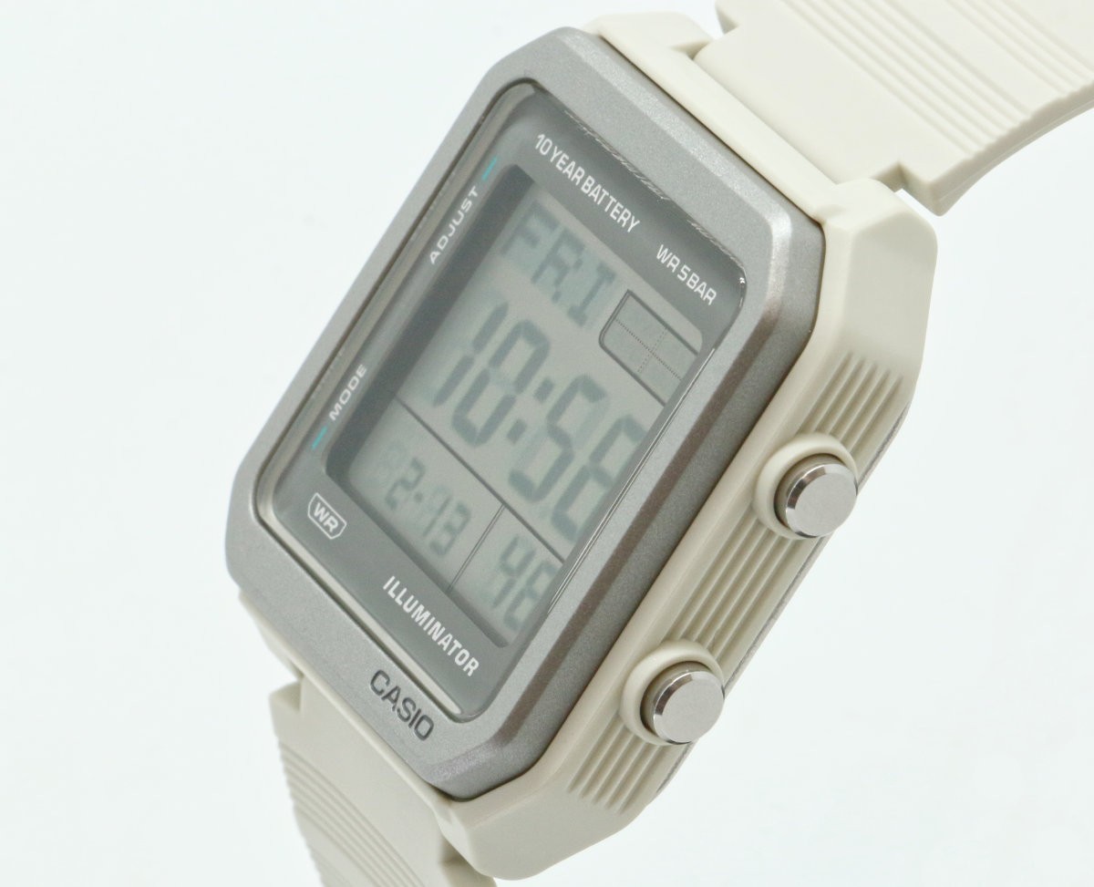 CASIO Collection STANDARD Watch W-221H-8AJF Ivory Japan