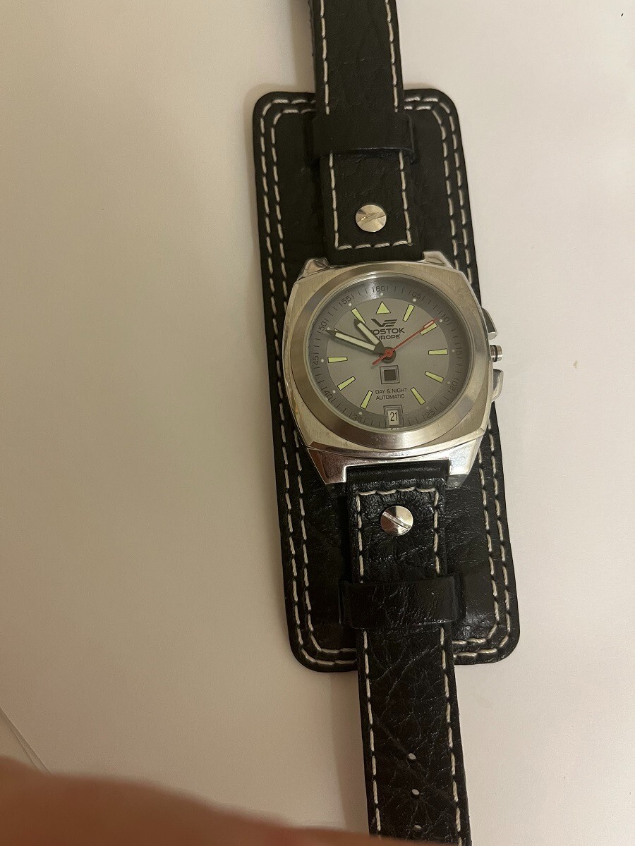 Vostok-Europe Men’s Automatic day/night watch
