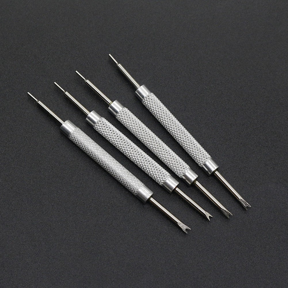 3Pcs Watchmaker Watch Band Spring Bars Strap Link Pins Remover Steel Repair Tool