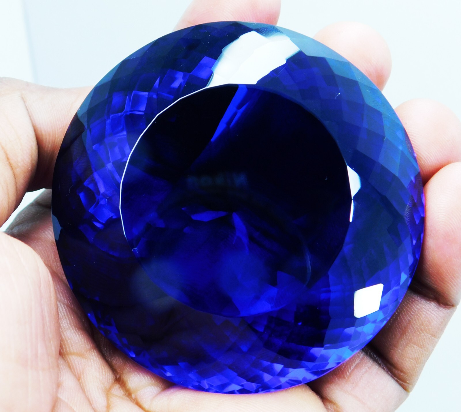 CERTIFIED!! 1054.10 Ct Huge Wonderful 100% Natural Top Blue Tanzanite Gemstone
