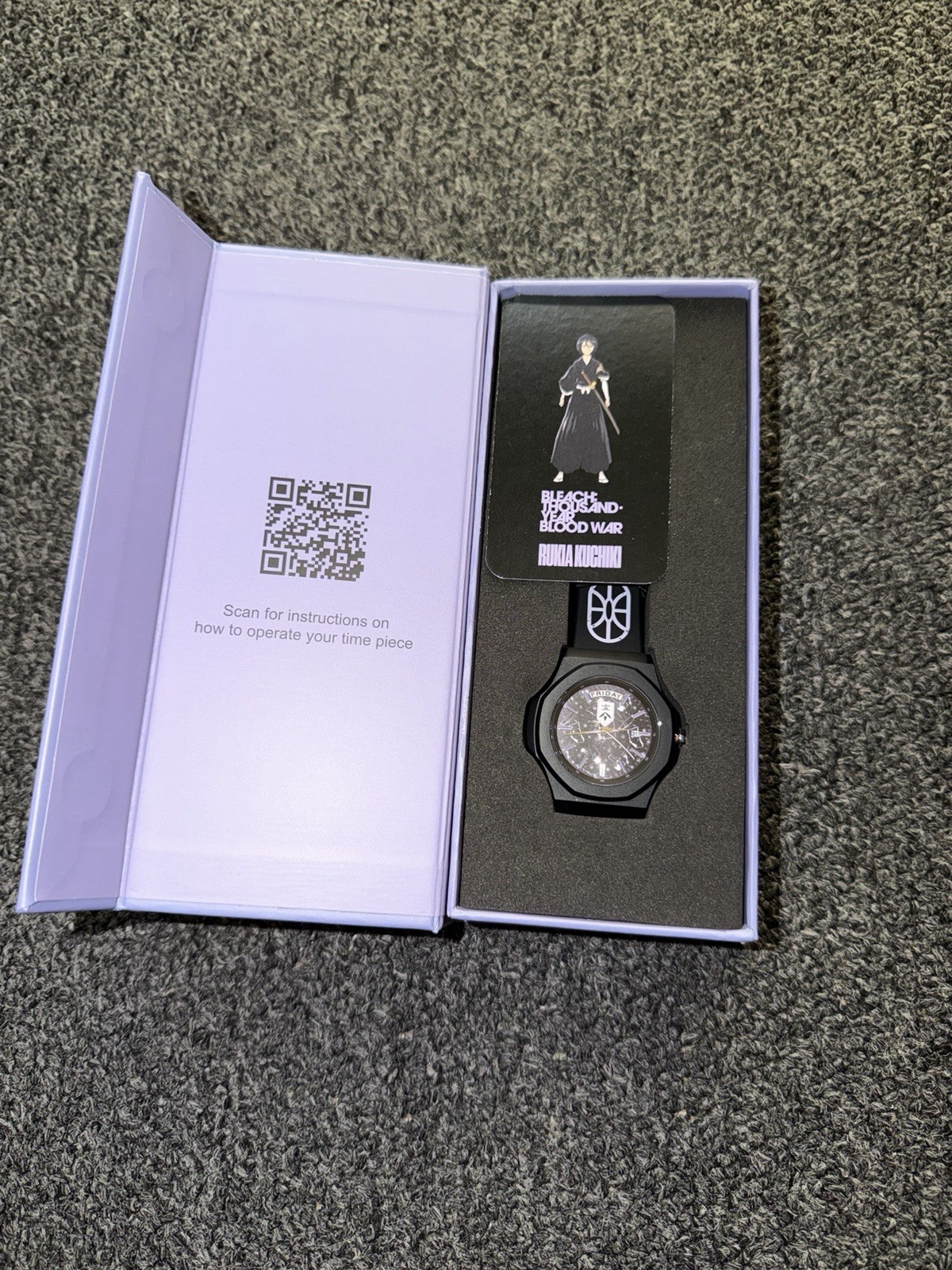 MSTR Spy x Family CODE: White Quartz Analog 12-Hour Wristwatch w/ Box