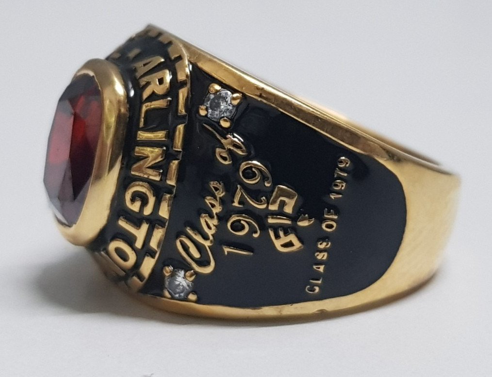 Order Now For 2026 Graduation Men’s 925 Silver Class Ring Gift Cushion Gemstone