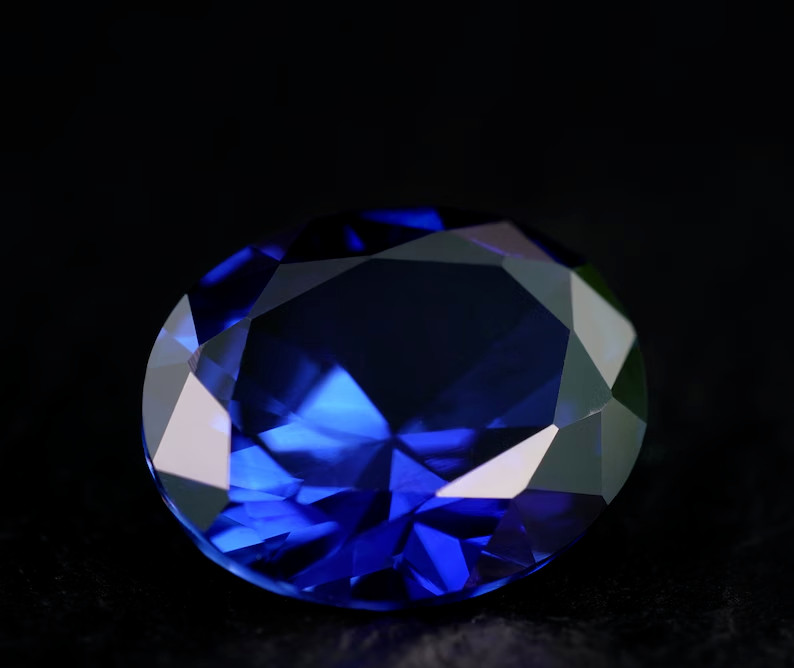 Blue Sapphire Oval Cut Genuine Loose Gemstone Oval Shape 4x5mm, 5×7 mm