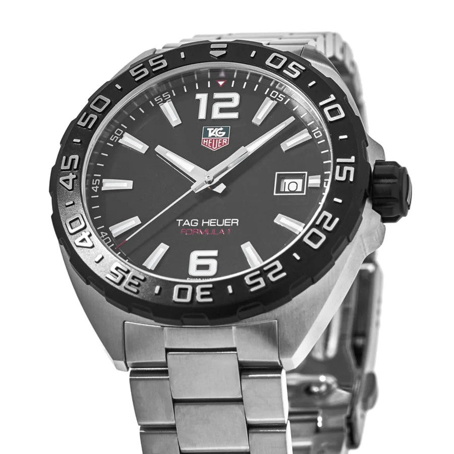 New Tag Heuer Formula 1 Quartz Black Dial Steel Men’s Watch WAZ1110.BA0875