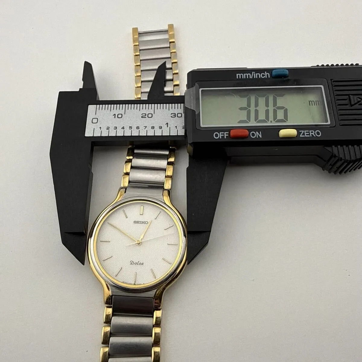 SEIKO 5E31-6A30 Seiko Dolce Men’s/Boys’ Watch, Working Condition, Batter
