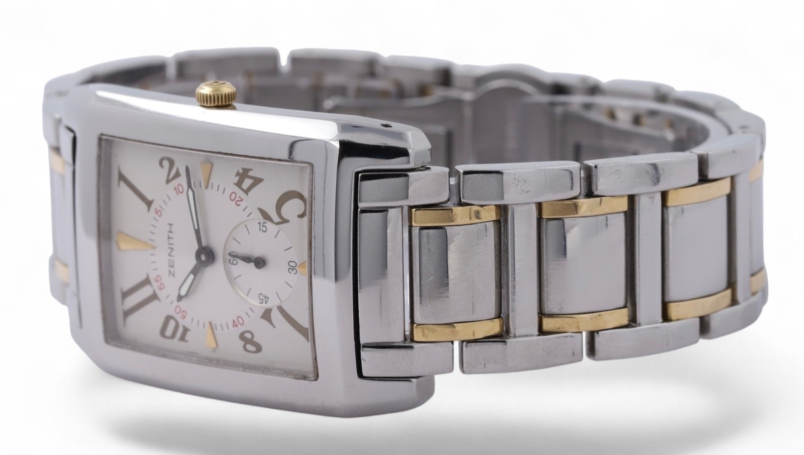 Zenith Port Royal V Quartz – 18ct Gold & Steel – 53.0250.887 – 29mm x 44mm
