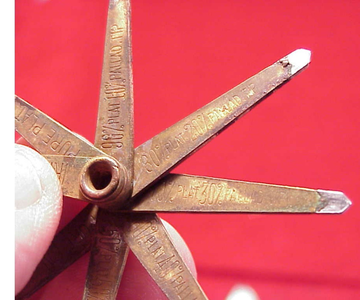 VINTAGE RARE SET OF PLATINUM IRIDIUM PALLADIUM Testing Needles TIPS