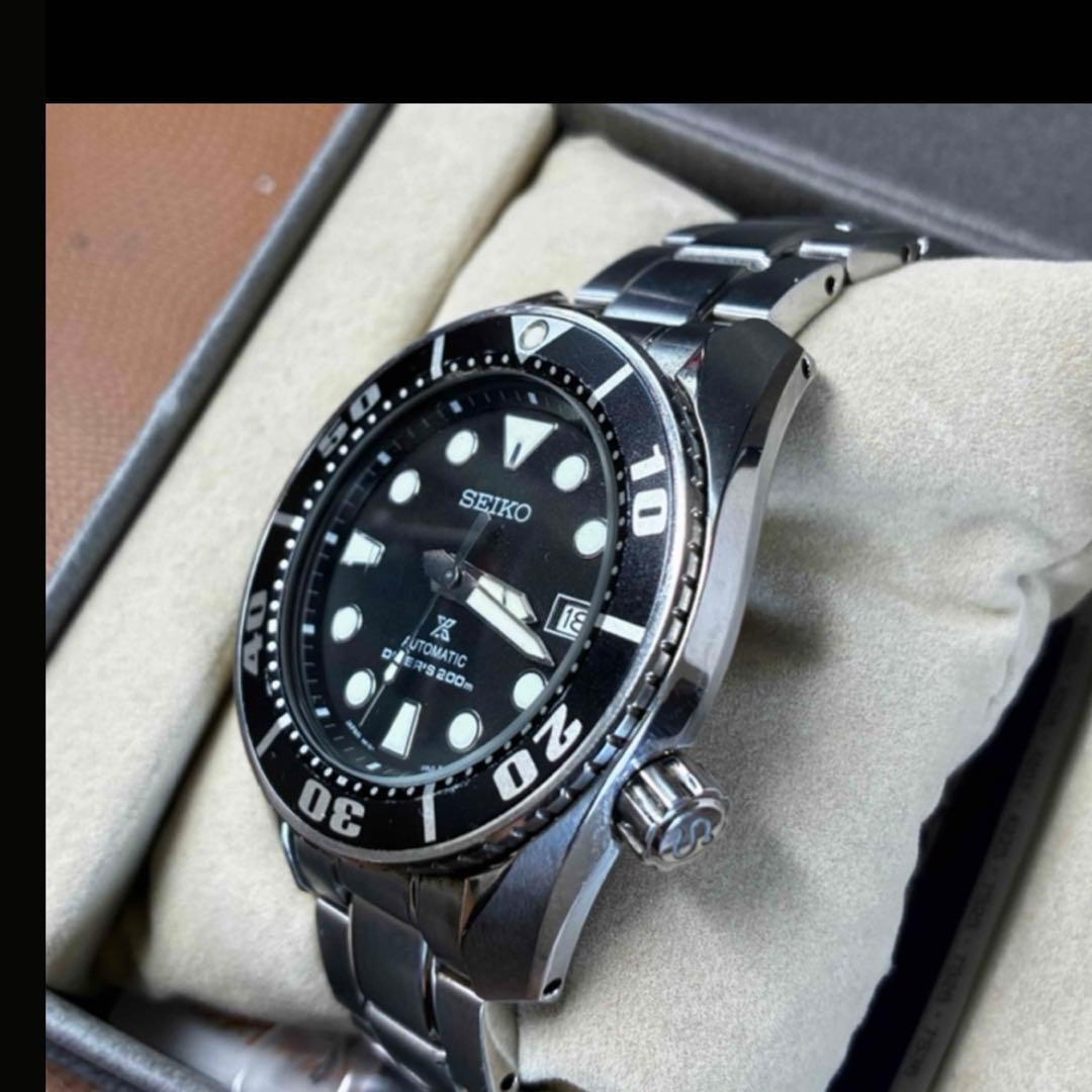 Upper SEIKO PROSPEX Sumo automatic winding DIVER precision Safe packing!