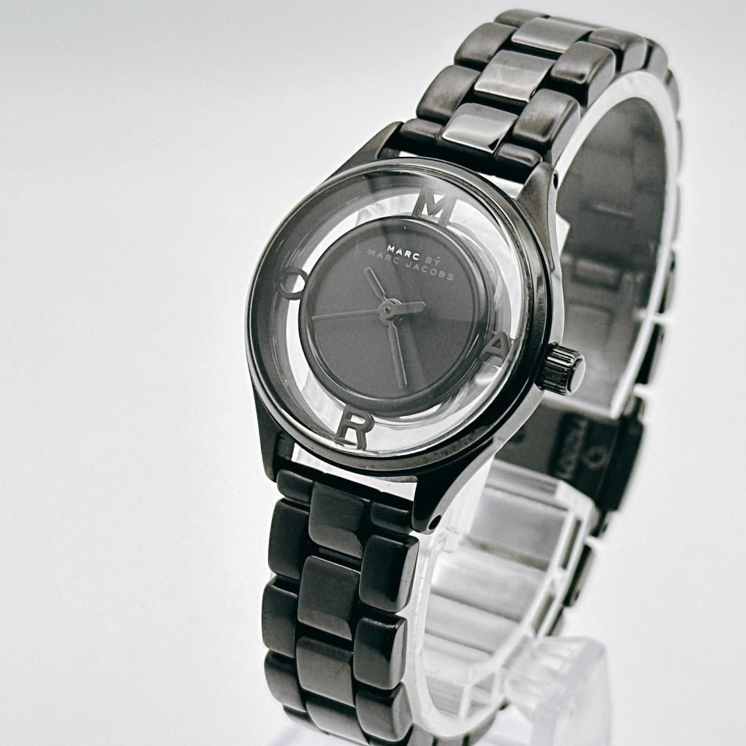 Excellent Condition Operational MARC BY MARC JACOBS Ladies Wristwatch Black